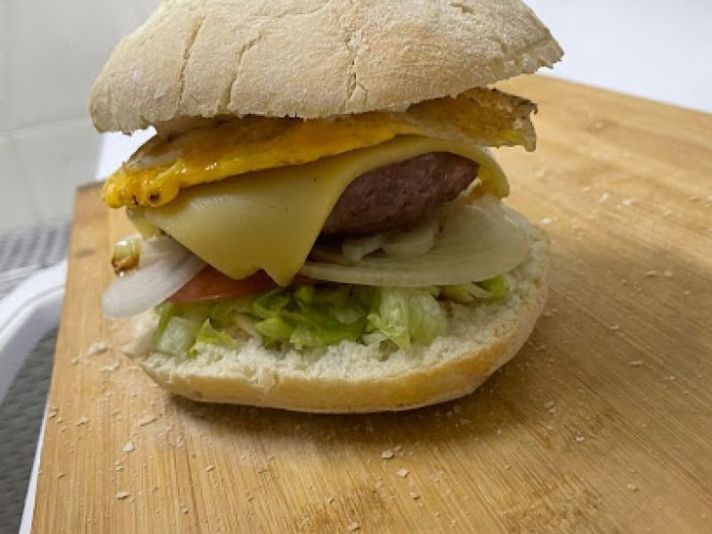 Hamburgueseria las canas ( El Mundo en mi cocina )
